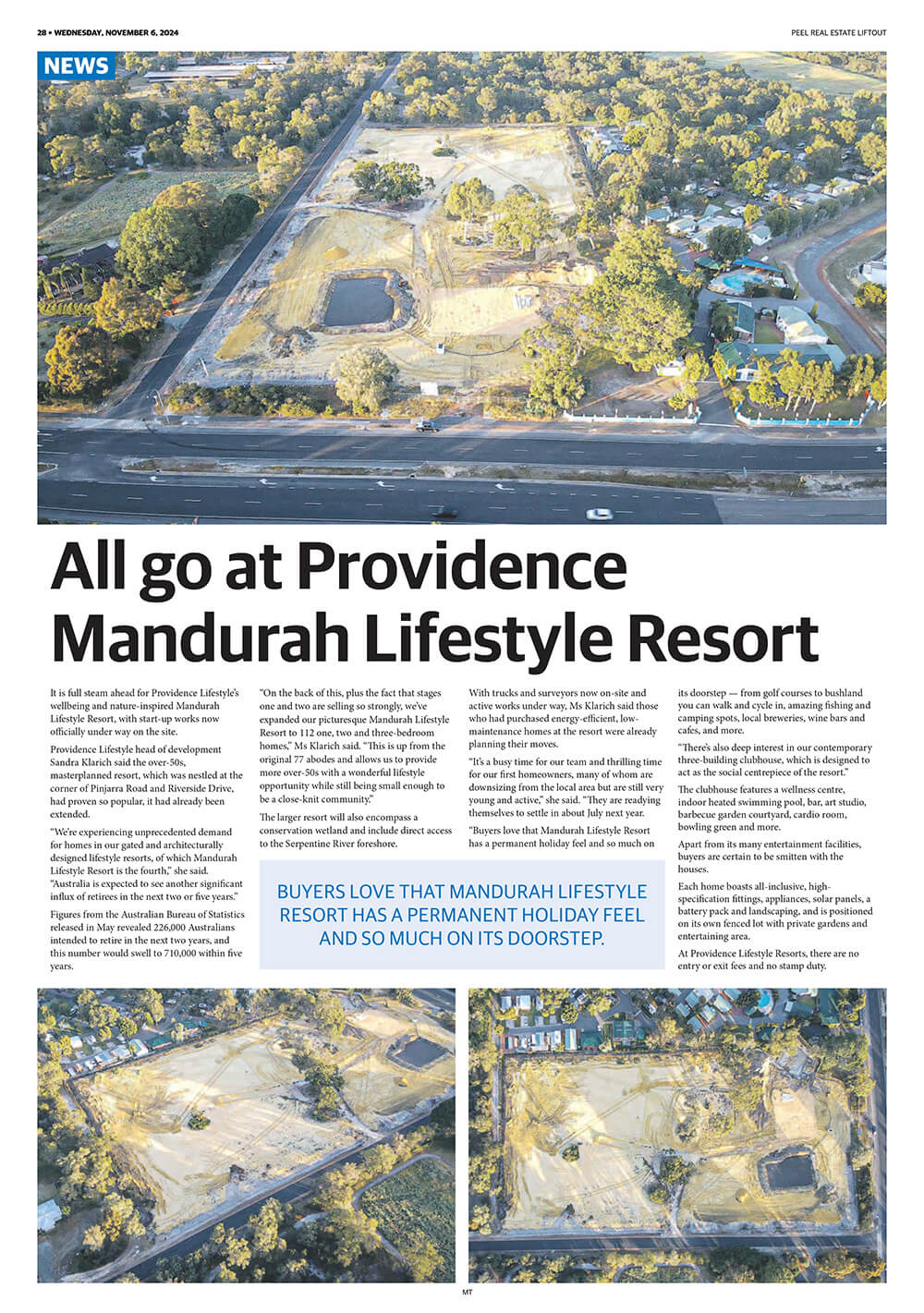 All systems go at Mandurah Lifestyle Resort! - 